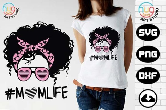 Mom Life Graphics for Trendy T-Shirt Designs