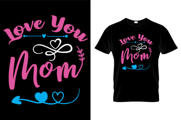 Mom T-shirt SVG Design 09: Graphics & Print Templates