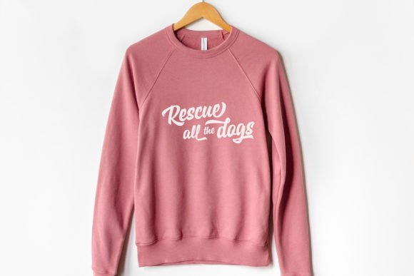 Rescue All the Dogs Svg Funny Dog Mom Graphics